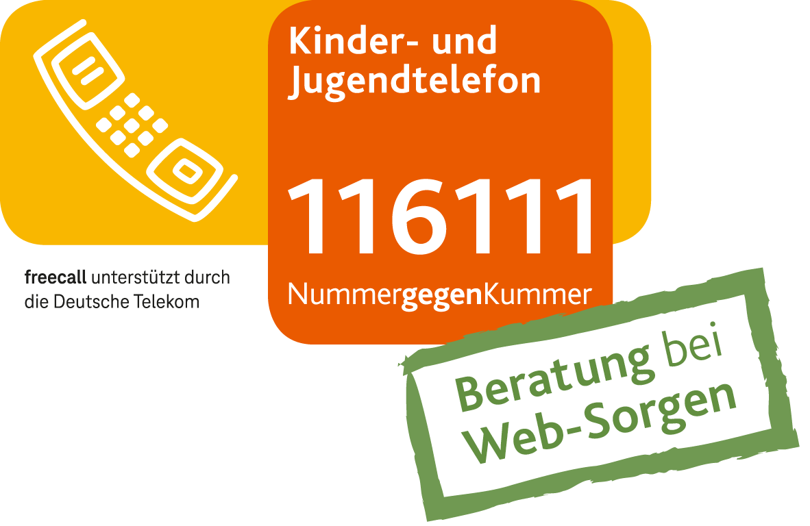 Nummer gegen Kummer - Kinder- und Jugendtelefon