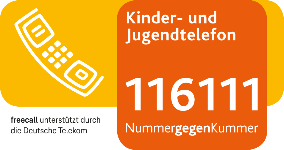 Nummer gegen Kummer - Kinder- und Jugendtelefon