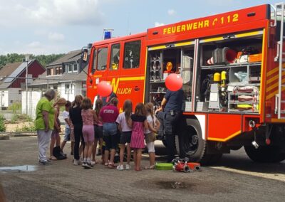 Besuch bei der Feuerwehr